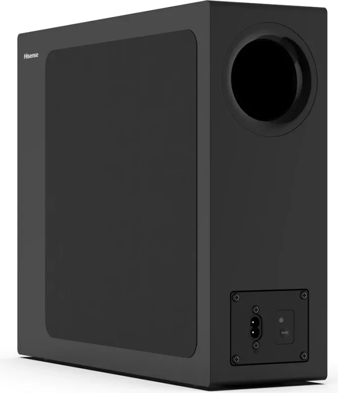 Soundbar HISENSE HS2100, 2.1 kanale, 240 W, E zezë