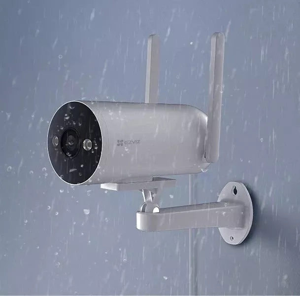 Kamerë sigurie EZVIZ H5 4G 2K, IP, për jashtë, Bardhë