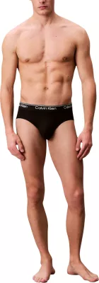 Të brendshme slip për meshkuj Calvin Klein Underwear HIP BRIEF 3PK LV00NB4408, të zeza [Madhësia: S]