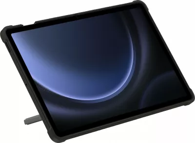 Mbështjellës Samsung Galaxy Tab S9 FE+ i zi, me pen loop dhe stand mode