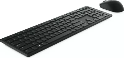 Tastierë dhe maus DELL KM5221W, Full-size (100%), Wireless, RF Wireless, QWERTZ, E zezë