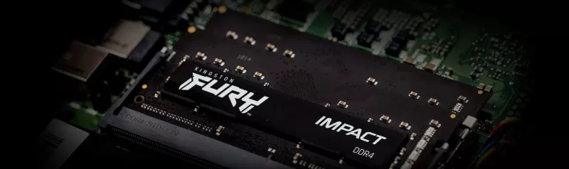 RAM Memorje Kingston FURY Impact 64GB 3200MT/s DDR4 SODIMM