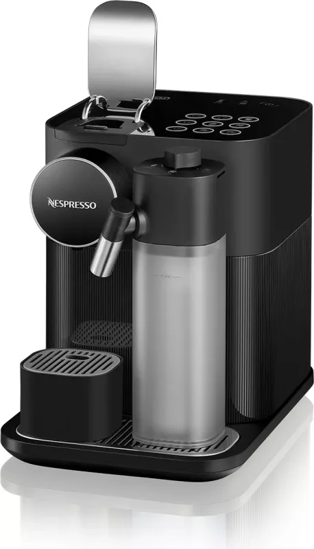 Aparat kafeje kapsula DeLonghi Nespresso Lattissima Gran EN 640.B, 1L, e zezë