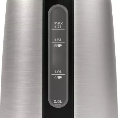 Vluese uji Bosch TWK3P420 1.7L, 2400W, e zezë, çelik inox 