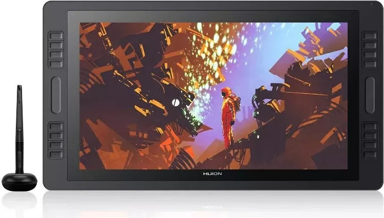 Tablet grafik HUION Kamvas Pro 20, 5080 lpi, 434.88 x 238.68 mm, USB, E zezë