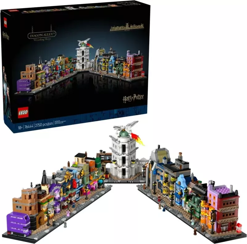 Set LEGO Harry Potter 76444 Diagon Alley Wizarding Shops