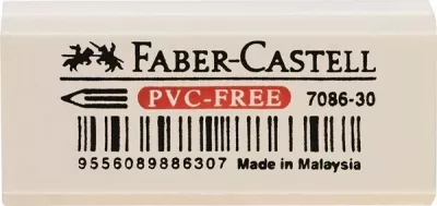 Gomë Faber-Castell 188730, e bardhë, PVC-Free