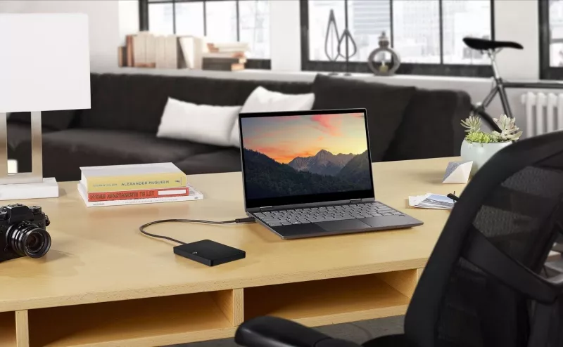 Disk i jashtëm Seagate Expansion Portable, 1TB, i zi