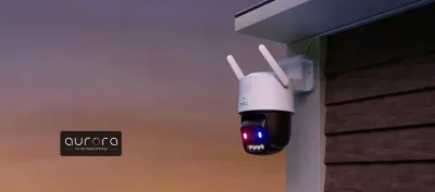 Kamerë IP IMOU Titan Pro 6MP Wi‑Fi 6 PoE Pan/Tilt, bardh/zi