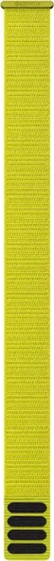 Rrip për smartwatch Garmin UltraFit Nylon Strap, 26 mm, Amp Yellow