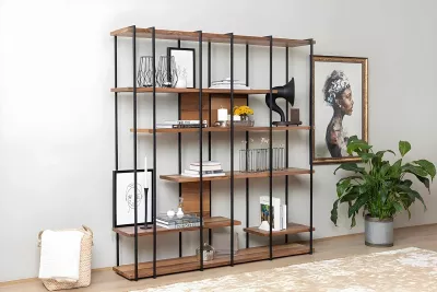 Raft librash Hanah Home, ngjyrë arre, Cooper