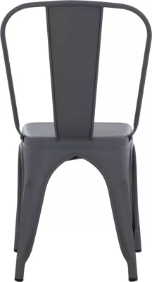 Karrige metalike MELITA FH8641.10, ngjyrë gri, 43x50x82H cm