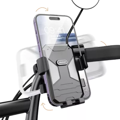 Mbështjellës telefoni për biçikletë/motoçikletë Dudao F7C, i zi