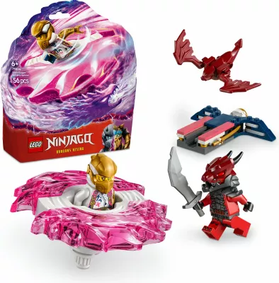 Set ndërtimi LEGO Ninjago 71824 Sora Dragon Spinjitzu Spinner, shumëngjyrësh