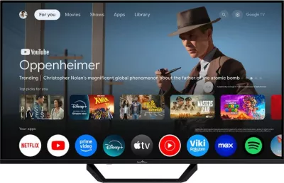 Smart TV SmartTech 43QG02V2 43" QLED 4K Google TV, HDR10, Dolby Audio