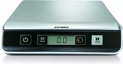 Peshore postare elektronike Dymo M10, 10 kg, USB, LCD, zi/argjendtë