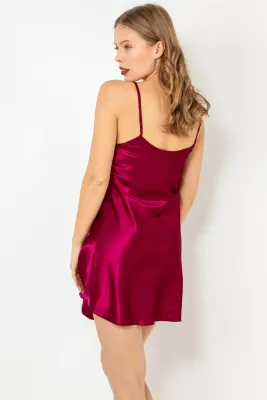 Babydoll Jumeon, ngjyrë e kuqe Claret, 001-018568