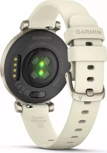 Smartwatch Garmin Lily 2, ekran me prekje, GPS, për femra, Gold