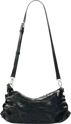 Çantë crossbody për femra Desigual Siroco Xela 26WAXP09, e zezë