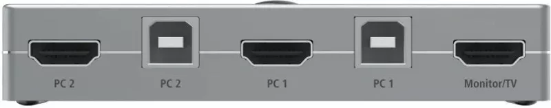 Switch KVM Hama, 3x HDMI, 3x USB-A, 2x USB 2.0