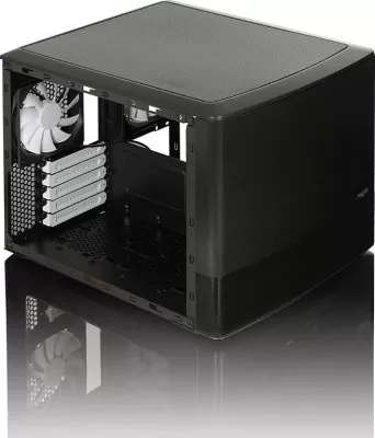 Kasë Fractal Design NODE 804, Cube, micro ATX, e zezë