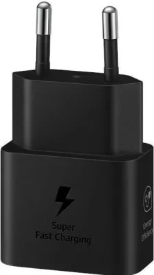 Karikuesi rrjeti Samsung 25W EP-TA2510, me ngjyrë të zezë