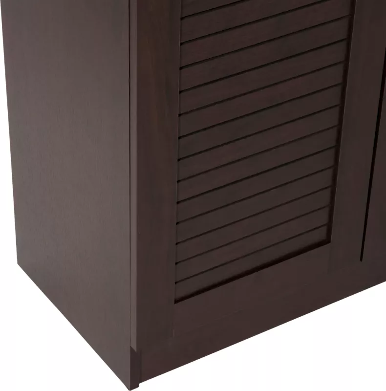 Dollap këpucësh PROBY, melaminë, ngjyrë wenge, FH9607.01, 120x37,5x121,5H cm