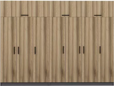 Dollap rrobash, ngjyrë arre, Skye Decor, 5296