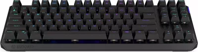 Tastierë mekanike gaming Endorfy Thock TKL Wireless EY5A081, Kailh Box Black, RGB, Bluetooth/2.4GHz/USB, US layout, e zezë