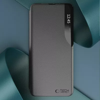 Mbështjellës Tech-Protect Smart View për Xiaomi Redmi 12, i zi