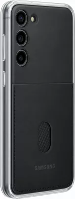Mbështjellës Samsung Frame Cover për Samsung Galaxy S23+, EF-MS916CBEGWW, me xhep për kartelë, i zi