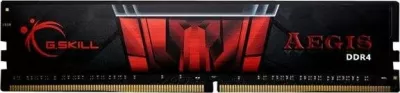 RAM Memorje G.Skill Aegis F4-2666C19S-16GIS 16GB DDR4 2666MHz CL19 UDIMM (1 modul), zi/kuqe
