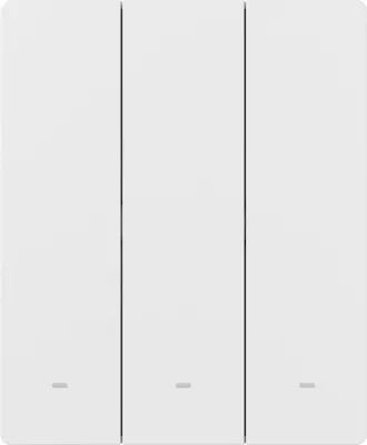 Switch smart Sonoff ZBM5-3C-80W, 3 kanale, Zigbee, i bardhë