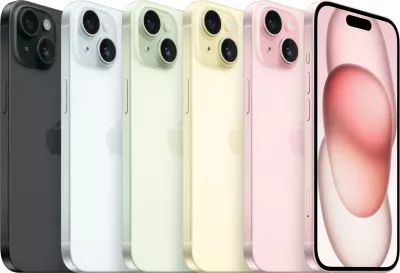Celular Apple iPhone 15 256GB rozë