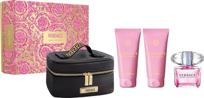 Set Eau de Toilette për femra Versace Bright Crystal, 90ml