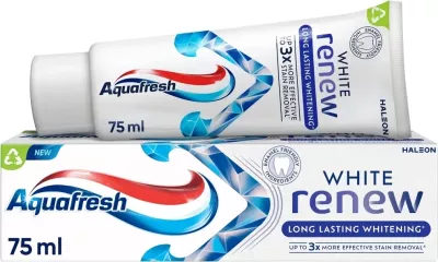 Pastë dhëmbësh Aquafresh White Renew Long Lasting Whitening 75ml