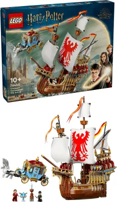Set ndërtimi LEGO Harry Potter Triwizard Tournament: The Arrival, 1229 pjesë, multikolor