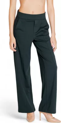 Pantallona për femra Street One LTD QR Straightleg Punto di Roma 378076, të gjelbra të errëta [Madhësia: W46 L30]