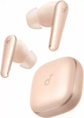 Kufje ANKER Soundcore Liberty 5 wireless, ANC 3.0, Bluetooth 5.4, Hi-Res LDAC, Dolby Audio, IP55, Apricot, set me kuti karikimi