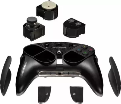 Set module Thrustmaster ESWAP X Fighting Pack, kompatibil me ESWAP X Pro Controller, Xbox Series X|S dhe PC, 6 copë, e zezë
