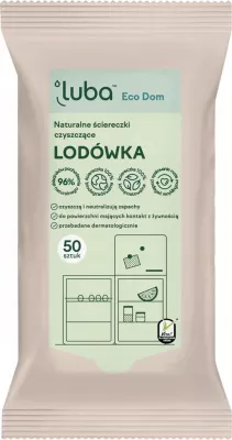 Peceta të lagështa për pastrim frigoriferi Luba Eco Dom 50 copë