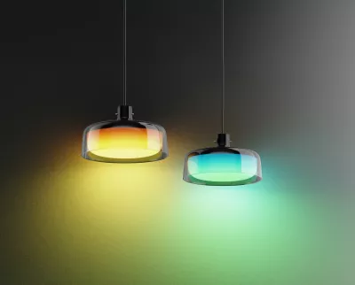 Llambë varëse smart Govee RGBICWW, RGBIC 360°, 2700-6500K, CRI95, e zezë