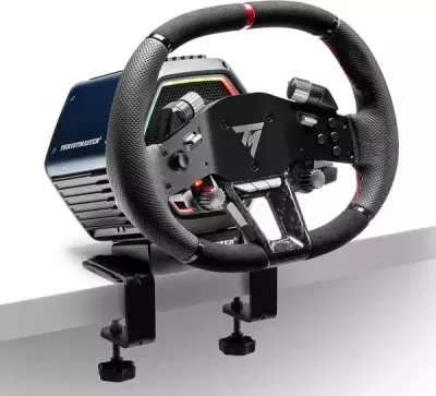 Timon për simulator garash Thrustmaster Hypercar Wheel Add-On, 25 butona, kompatibil me baza T818/T598, i zi