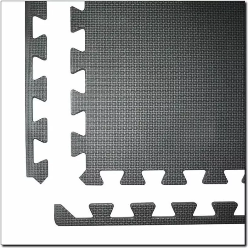 Tapi i Puzzles për Pajisjet e Forcës Yakimasport, 600x600x12mm, i zi