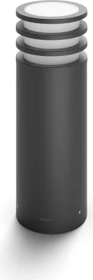 Llambë smart Philips HUE Lucca Sockel, 806lm, E27, anthracite