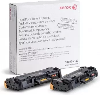 Toner Xerox 106R04349 3000 faqe i zi paketë dyshe