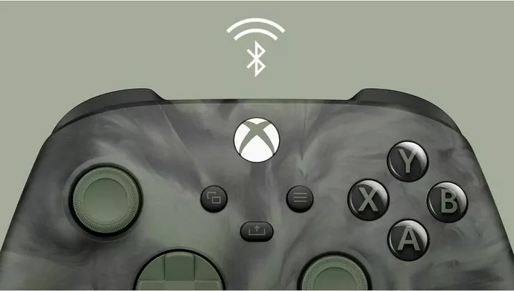 Gamepad Microsoft QAU-00104, Android, PC, Xbox One, Xbox Series S, Xbox Series X, iOS, i zi, i gjelbër