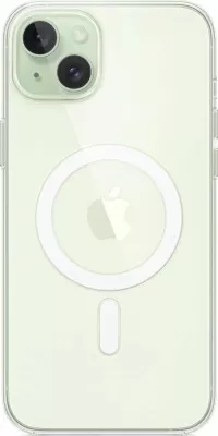 Mbështjellës Apple MagSafe MT213ZM/A për iPhone 15 Plus 6.7", transparent