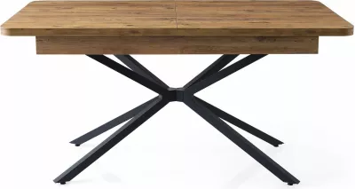 Tavolinë ngrënie me zgjatje, ngjyrë kafe, Skye Decor, Falcon - 2961