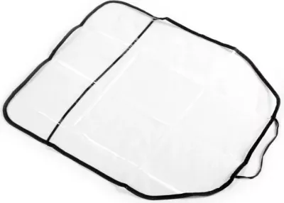 Mbrojtës për shpinën e sediljes, CARETERO, PVC, madhësi universale 44x55 cm, transparent